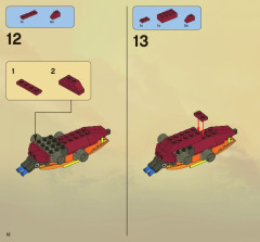 LEGO 2507 instructions page 12 – build guide