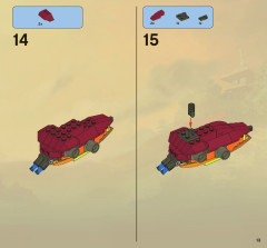 LEGO 2507 instructions page 13 – build guide