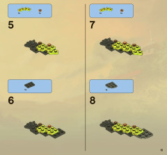 LEGO 2507 instructions page 15 – build guide