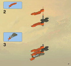 LEGO 2507 instructions page 27 – build guide