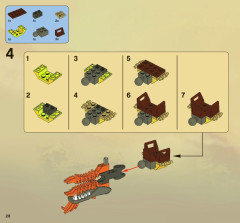 LEGO 2507 instructions page 28 – build guide
