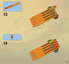 LEGO 2507 instructions page 35 – build guide