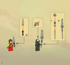 LEGO 2507 instructions page 4 – build guide