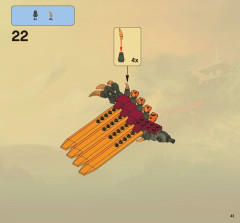 LEGO 2507 instructions page 41 – build guide