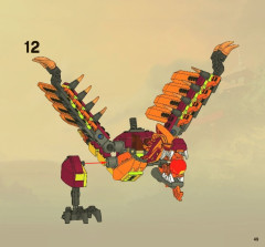 LEGO 2507 instructions page 49 – build guide