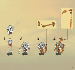 LEGO 2507 instructions page 5 – build guide