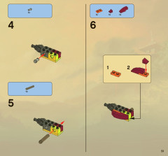 LEGO 2507 instructions page 51 – build guide