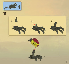 LEGO 2507 instructions page 53 – build guide