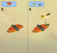 LEGO 2507 instructions page 8 – build guide