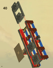 LEGO 2507 instructions page 40 – build guide