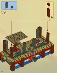 LEGO 2507 instructions page 60 – build guide