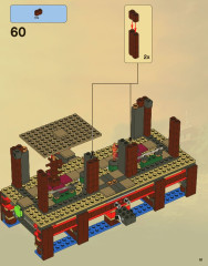 LEGO 2507 instructions page 61 – build guide