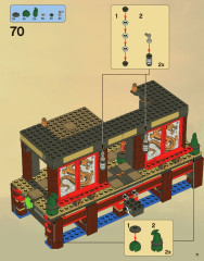 LEGO 2507 instructions page 71 – build guide