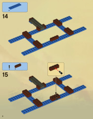 LEGO 2507 instructions page 8 – build guide