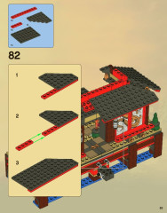 LEGO 2507 instructions page 83 – build guide