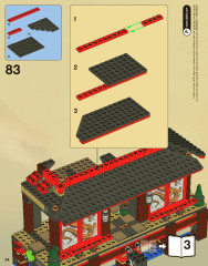 LEGO 2507 instructions page 84 – build guide