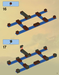 LEGO 2507 instructions page 9 – build guide