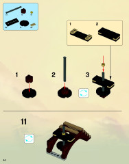 LEGO 2507 instructions page 44 – build guide