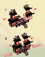 LEGO 2507 instructions page 68 – build guide