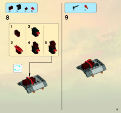 LEGO 2508 instructions page 15 – build guide