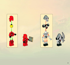 LEGO 2508 instructions page 3 – build guide