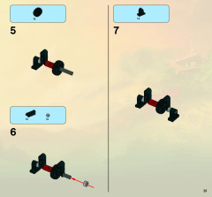 LEGO 2508 instructions page 31 – build guide