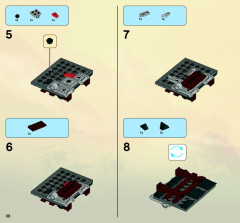 LEGO 2508 instructions page 38 – build guide