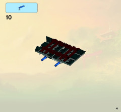 LEGO 2508 instructions page 43 – build guide