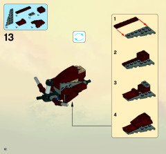 LEGO 2509 instructions page 12 – build guide