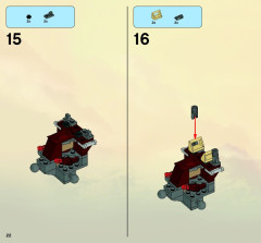 LEGO 2509 instructions page 22 – build guide