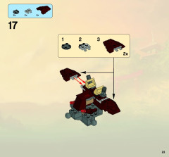 LEGO 2509 instructions page 23 – build guide