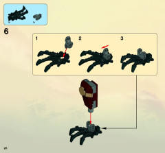 LEGO 2509 instructions page 26 – build guide