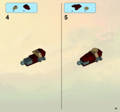 LEGO 2509 instructions page 29 – build guide