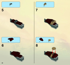 LEGO 2509 instructions page 34 – build guide