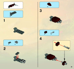 LEGO 2509 instructions page 35 – build guide