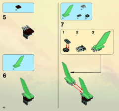 LEGO 2509 instructions page 40 – build guide