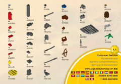 LEGO 2516 instructions page 11 – build guide