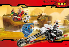 LEGO 2516 instructions page 13 – build guide