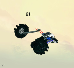 LEGO 2518 instructions page 14 – build guide