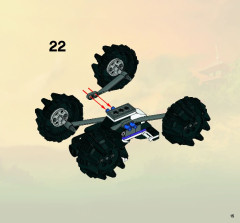 LEGO 2518 instructions page 15 – build guide