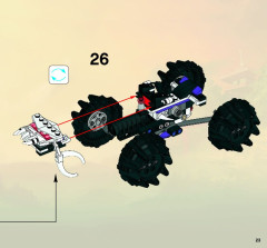 LEGO 2518 instructions page 23 – build guide