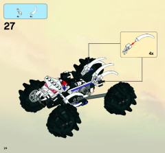 LEGO 2518 instructions page 24 – build guide
