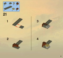 LEGO 2519 instructions page 23 – build guide