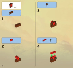 LEGO 2519 instructions page 40 – build guide