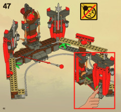 LEGO 2519 instructions page 62 – build guide