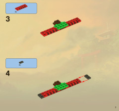 LEGO 2519 instructions page 7 – build guide