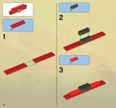 LEGO 2520 instructions page 22 – build guide