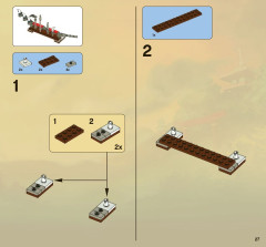 LEGO 2520 instructions page 27 – build guide