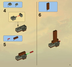 LEGO 2520 instructions page 3 – build guide