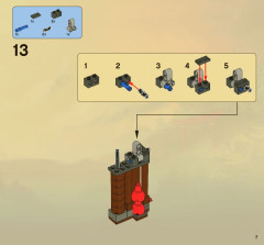 LEGO 2520 instructions page 7 – build guide